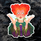Winifred Sanderson Screen Icon Sticker